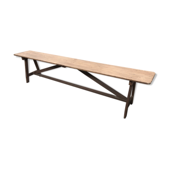 Banc en bois vintage