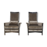 Ensemble de deux. fauteuils Umberto Asnago pour Giorgetti « Peggy 63970 », Italie 1990,s