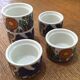 Series of 5 egg cups Villeroy & Boch Acapulco
