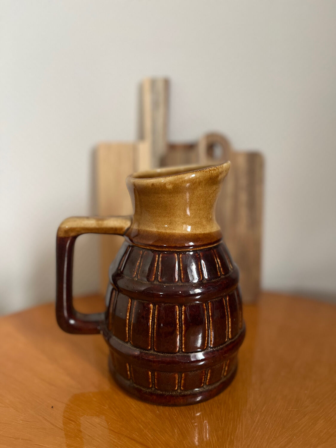 Vintage bistro pitcher