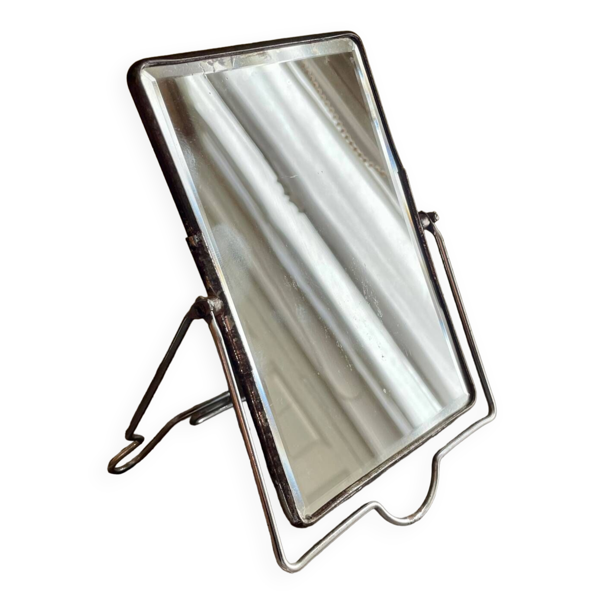 Vintage barber mirror