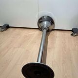 Art Deco Standing Ashtray in Polished and Chromed Metal, Switzerland, 1930