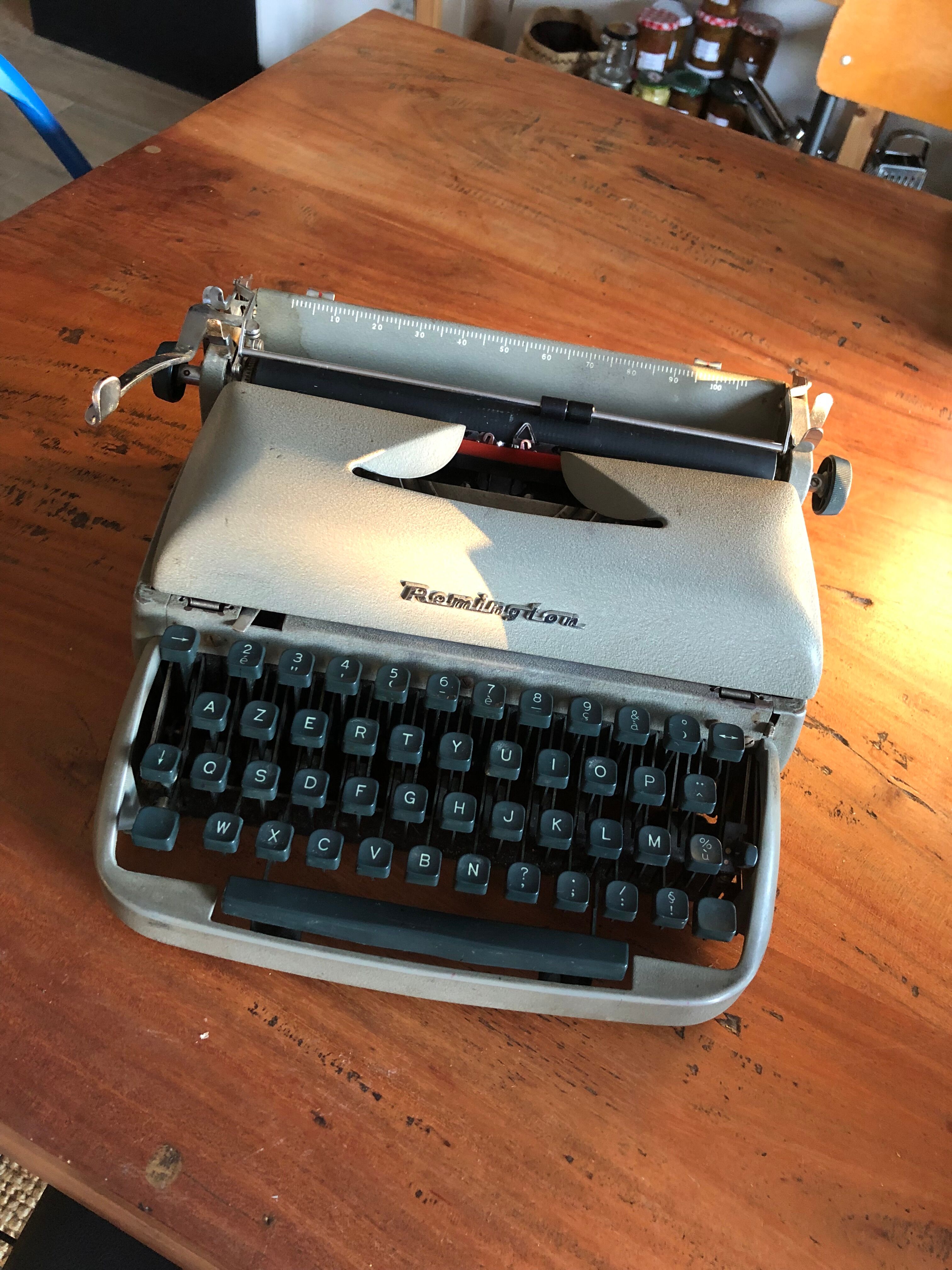 Remington typewriter