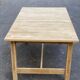 Table à manger scandinave rénovée en chêne 145-200cm