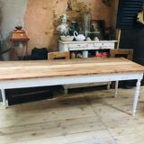 Large white fir country table 1930s