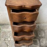 Chiffonnier XIX/XX 4 tiroirs acajou