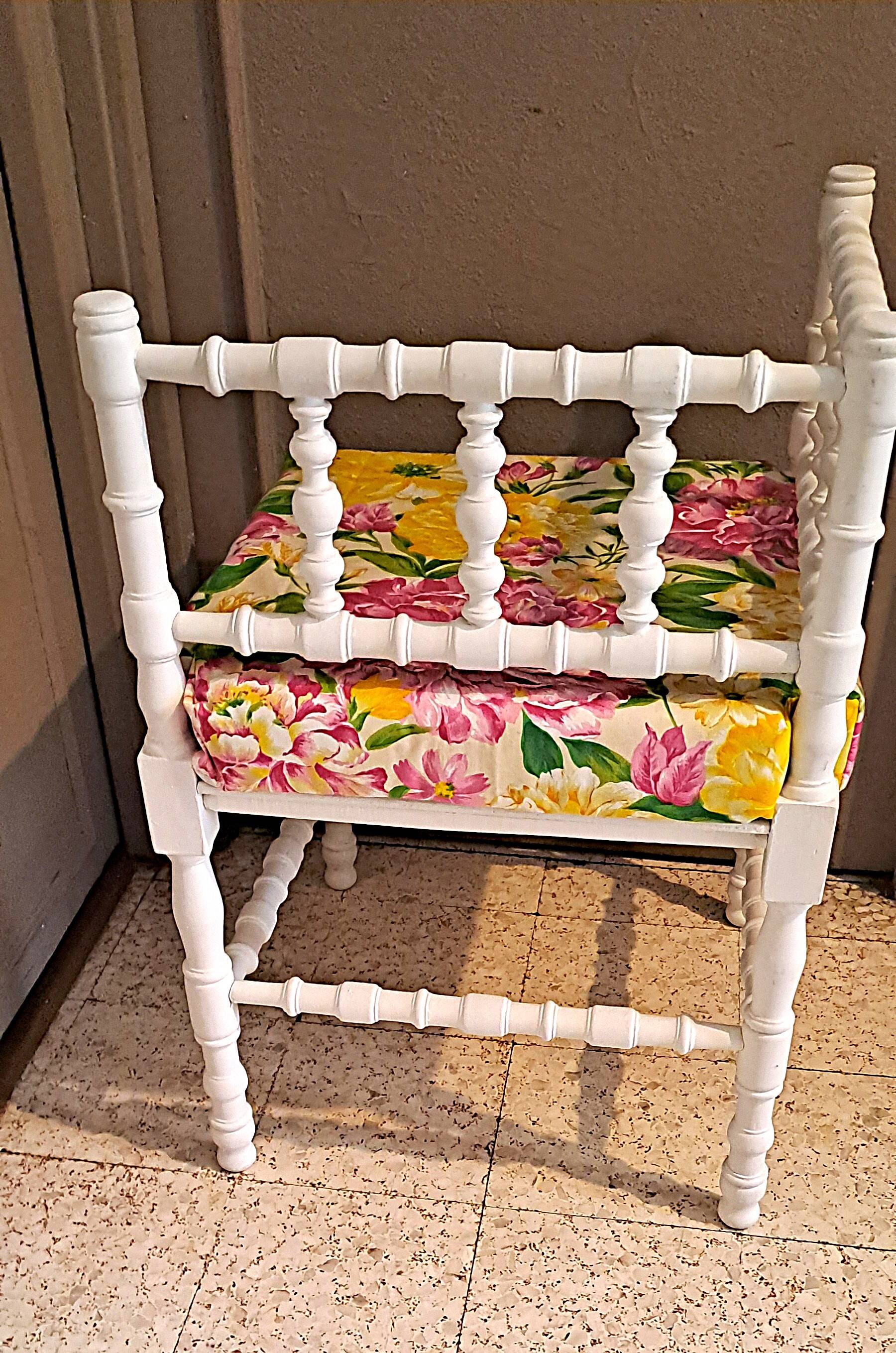 Fabric and wood corner armchair, comfort, relax, 1920s