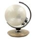 Murano glass spherical table lamp, Mazzega Italy 1970s