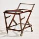 Alder Wood Trolley by Cesare Lacca for Cassina, 1950s