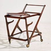 Alder Wood Trolley by Cesare Lacca for Cassina, 1950s