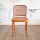Suite de 4 chaises blondes Prague ou 811, Ligna, 1970