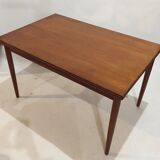 Danish dining table with extension cords