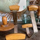 Pair of wooden patères