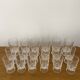 Service of 3x6 "Élysée" crystal glasses from Arques.