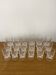 Service of 3x6 "Élysée" crystal glasses from Arques.
