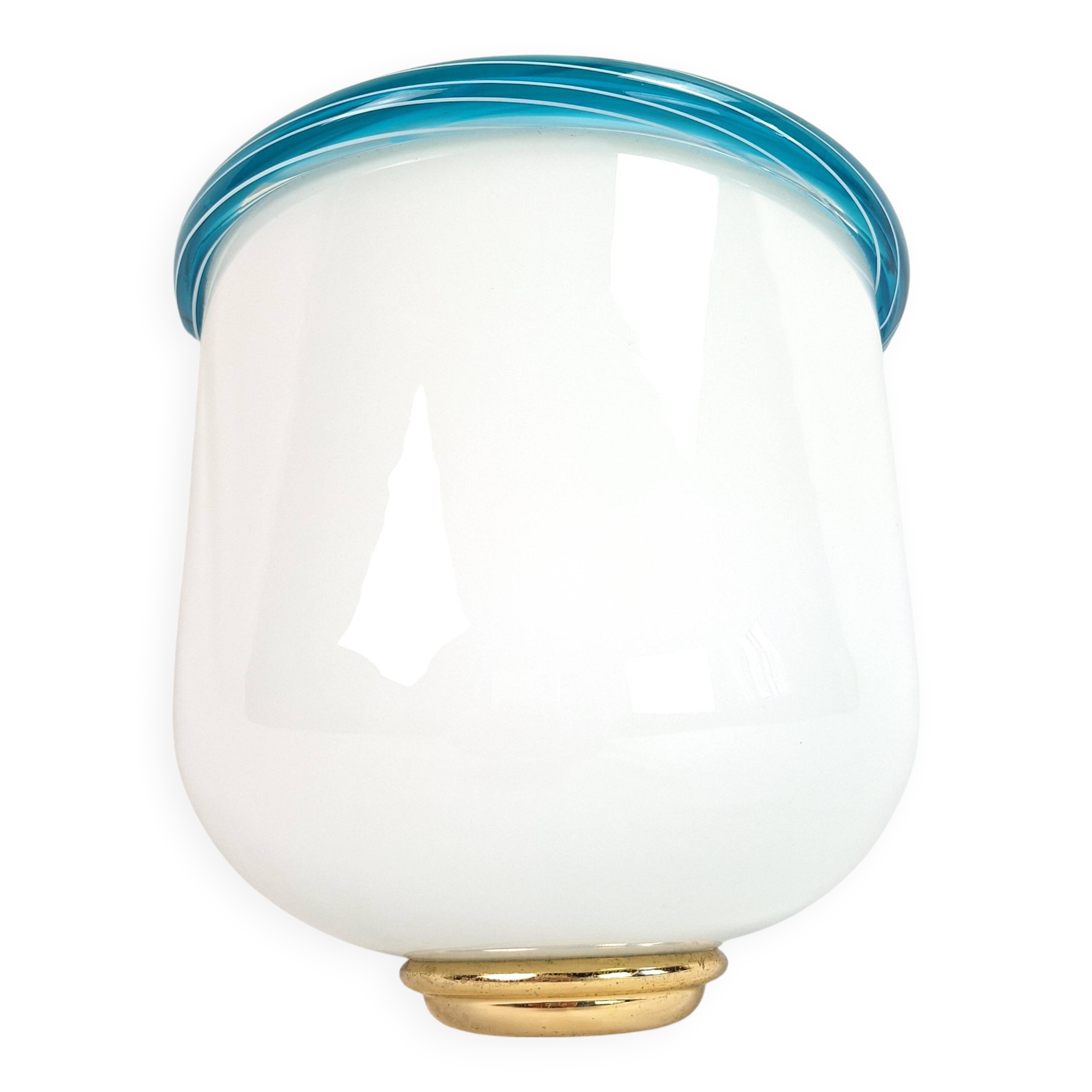 Art Deco hand-blown Murano glass wall lamp