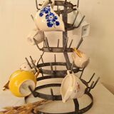 Antique bottle hedgehog