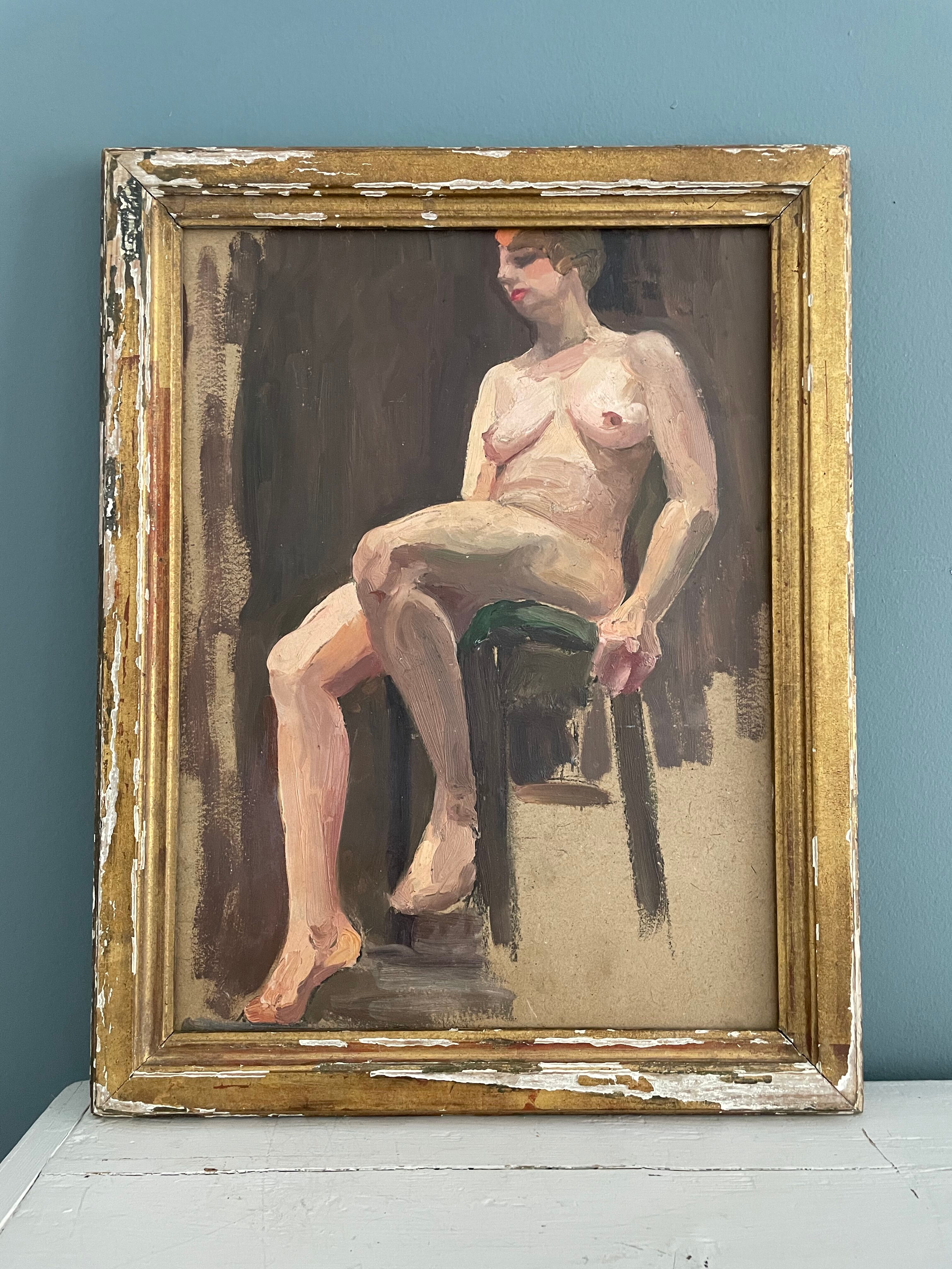 Tableau nu d’atelier