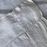 Nappe et 12 serviettes brodées et monogrammées