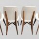 4 chaises en teck design 1960