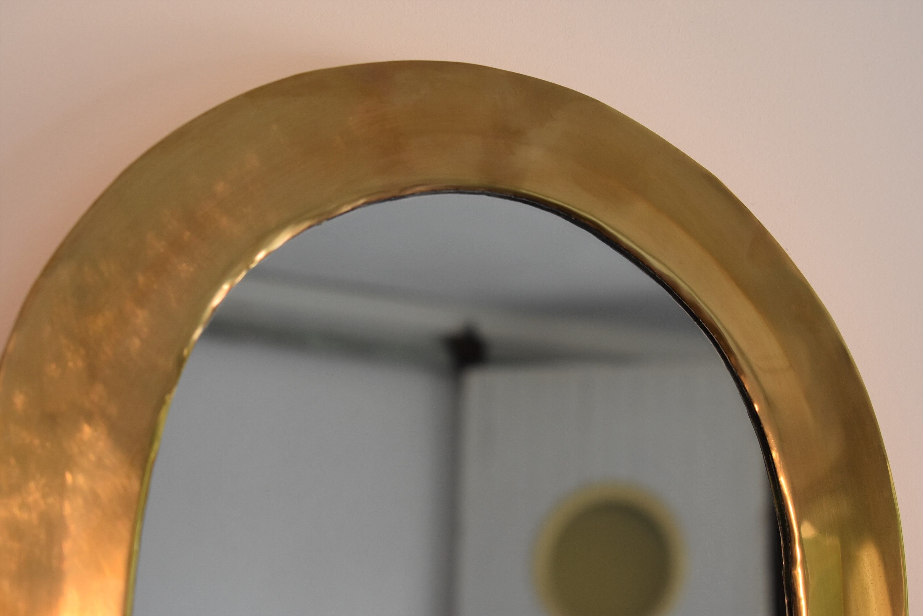 Brass mirror 31x51cm
