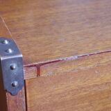 Table de chevet marine de bateau vintage 70's