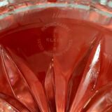 Klein Michel for Baccarat: chiseled crystal bowl circa 1950