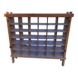 Wooden storage unit