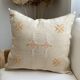 Housse de coussin sabra soie de cactus beige lin
