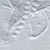 Embroidered tablecloth and 12 towels