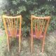 Paire de chaises Charles Ramos 1960