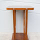 Table bois art déco vintage