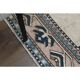 1970s Vintage Turkish Handmade Wool & Cotton Beige Area Rug 158x246