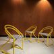 Chaise vintage vers 1980