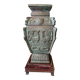 Vase lampe Hu rituel Chine bronze