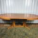 Table ovale à manger Baumann avec 2 allonges