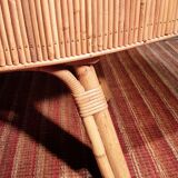 Vintage bamboo bar