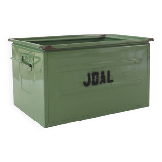 Green metal crate Transportbox – JOAL