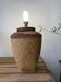 Vintage balinese basket lamp