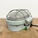 Industrial Cast Aluminium Wall Light with Milk Glass from Elektrosvit, 1970s