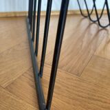 Magazine rack "z" by f arnal 70s