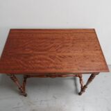 Antique mahogany sidetable with drawer