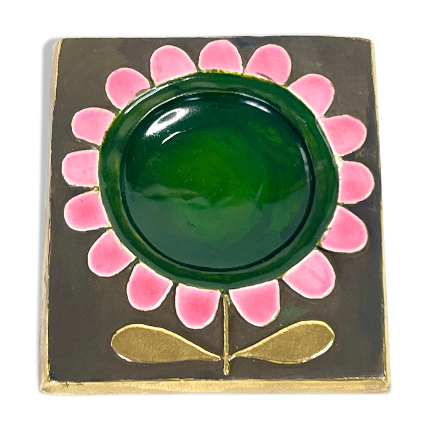 Rare Empty Baguier ceramic pocket by Mithé Espelt, 1975