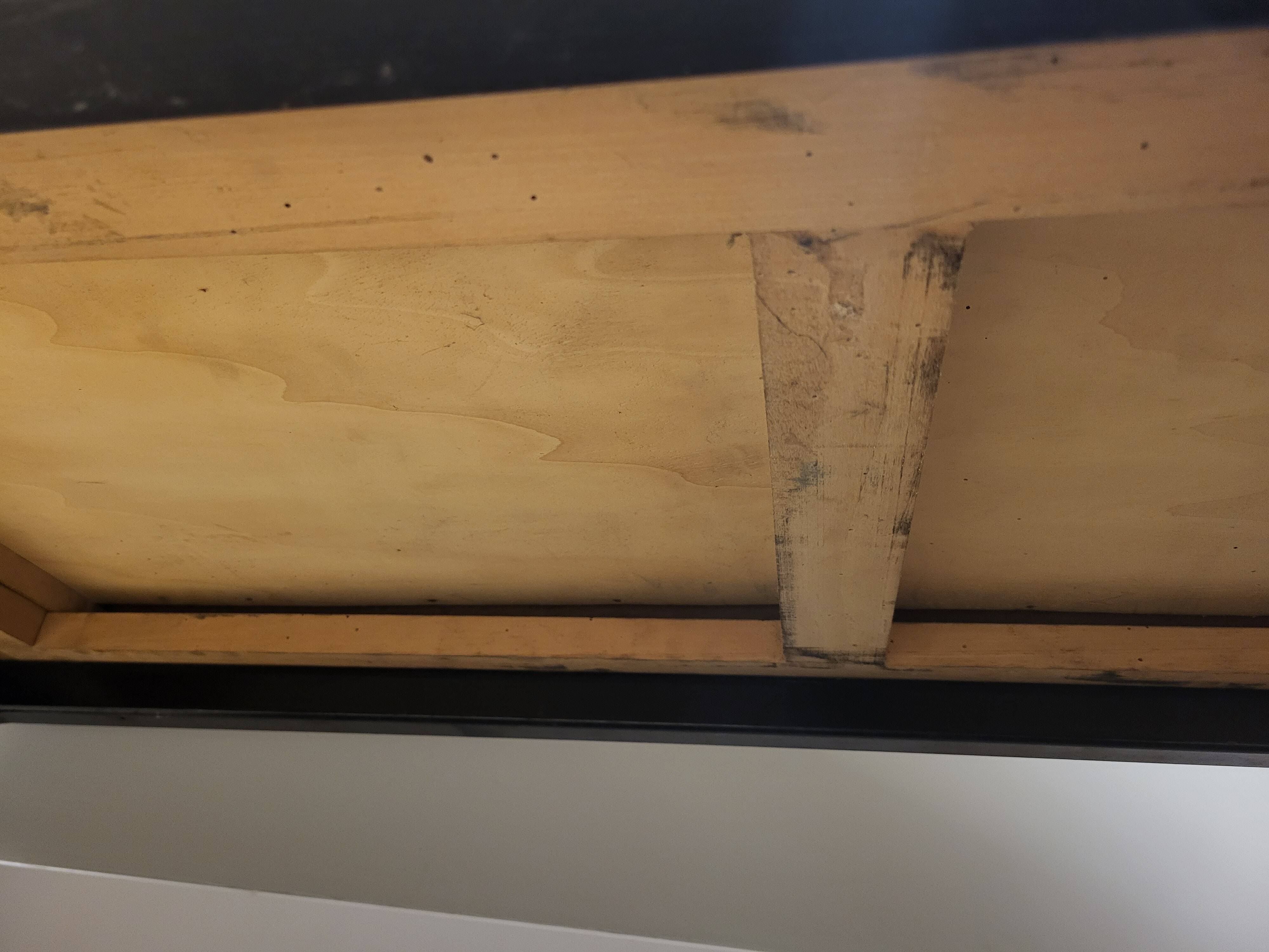 Gabinete, large apparador, madera de tea, Scandinavian design, 50's