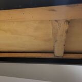 Gabinete, large apparador, madera de tea, Scandinavian design, 50's