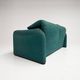 Maralunga sofa with footstool by Vico Magistretti for Cassina, 1970s