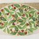 Large ancient dish “decor of chestnuts”