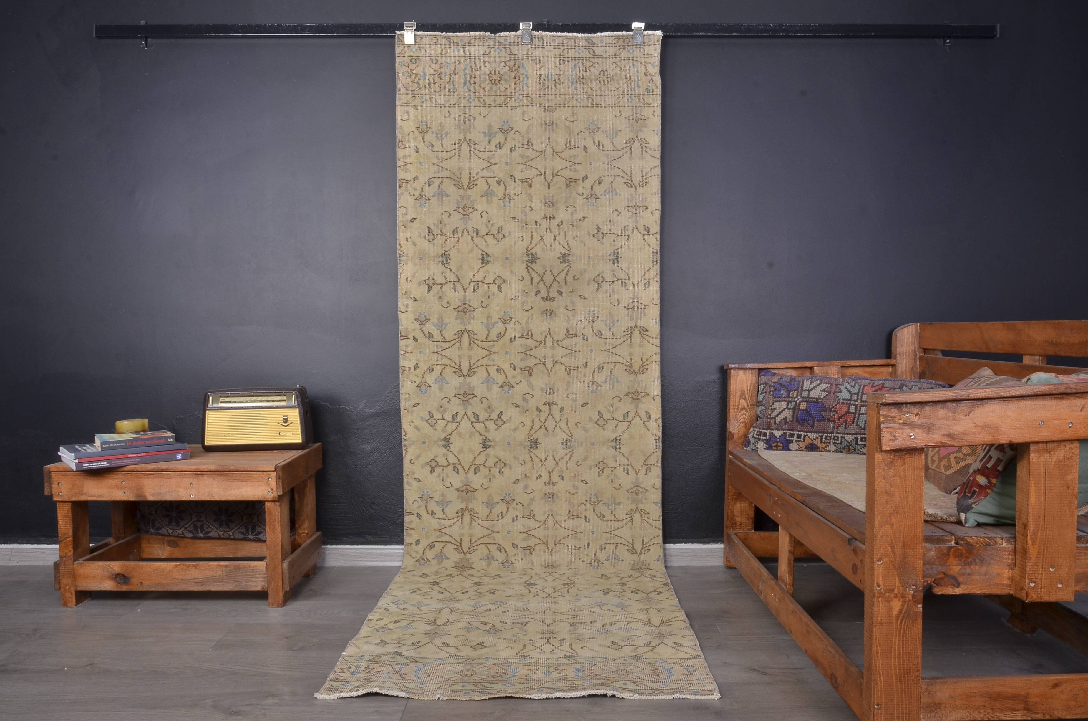 Decorative Bige Hallway Runner Rug sku 1910