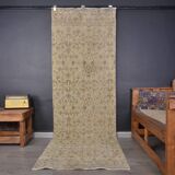 Decorative Bige Hallway Runner Rug sku 1910