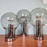 Trio de plafonniers Maxi Globe, RAAK Amsterdam, 1960